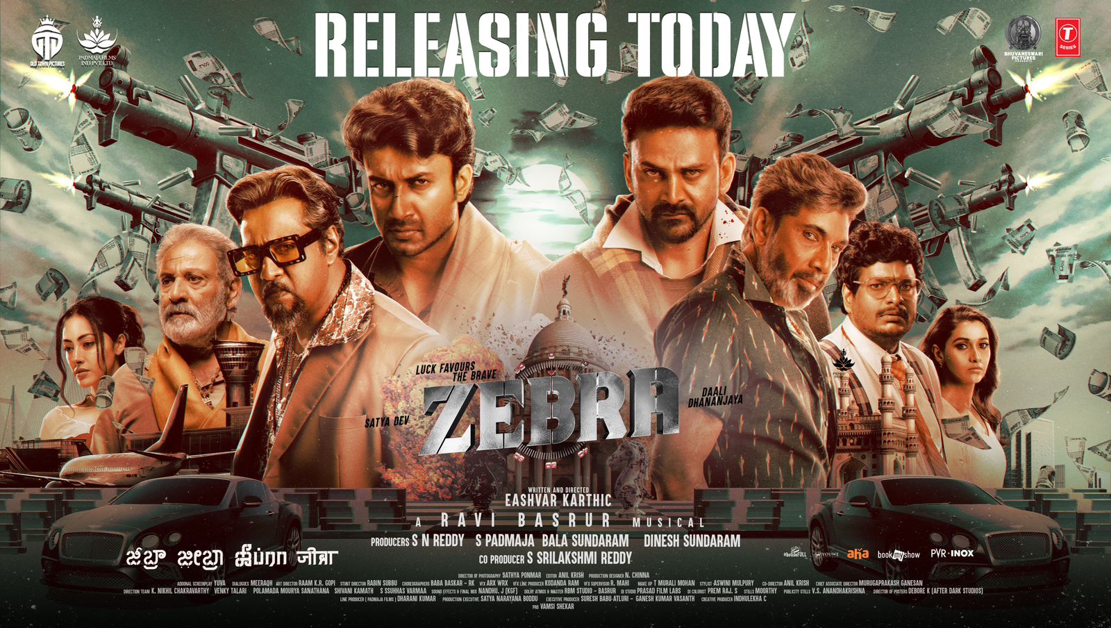 Zebra (2024) Hindi 1080p CAMRip x264 AAC